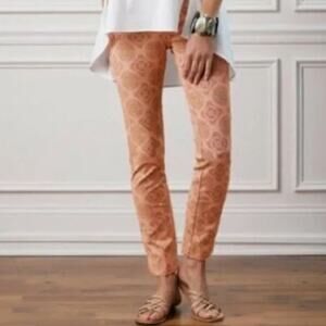 Soft Surroundings Canyon Sunset Ankle Pants Womens Sz 1X Superla Stretch Pullon